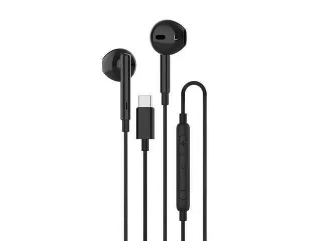 UNISYNK - In-Ear Headphones USB-C Black