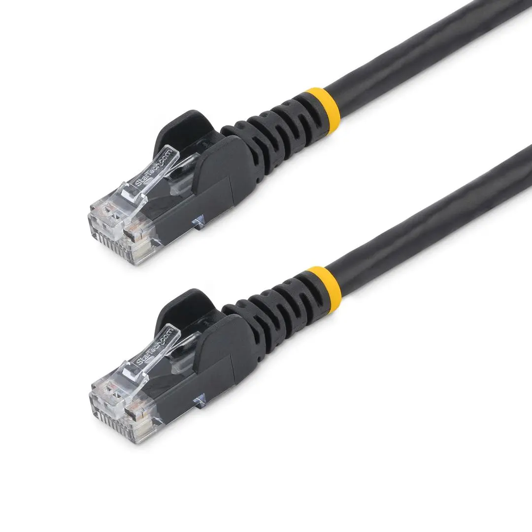 StarTech - 10m Black Cat5e / Cat 5 Snagless Ethernet Patch Cable 10 m - koblingskabel - 10 m