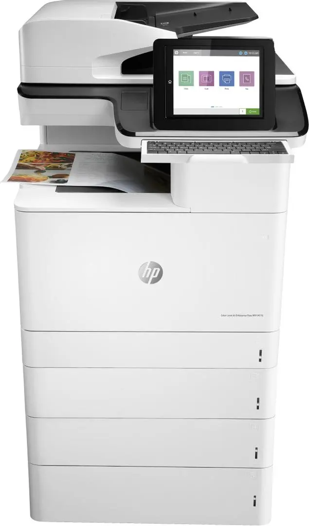 HP - LaserJet Enterprise Flow MFP M776z - multifunksjonsskriver - farge