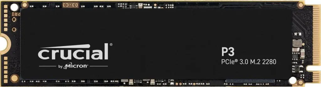 CRUCIAL - P3 1TB SSD NVMe M.2