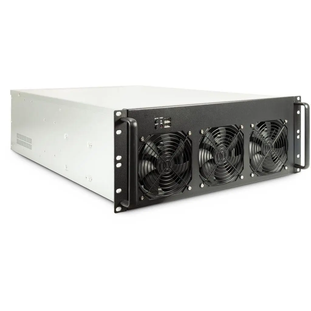INTER-TECH - 4F28 Mining - rackmonterbar - 4U - utvidet ATX (E-ATX)