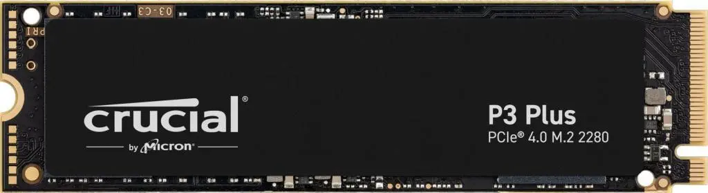 CRUCIAL - P3 Plus 500GB SSD NVMe M.2
