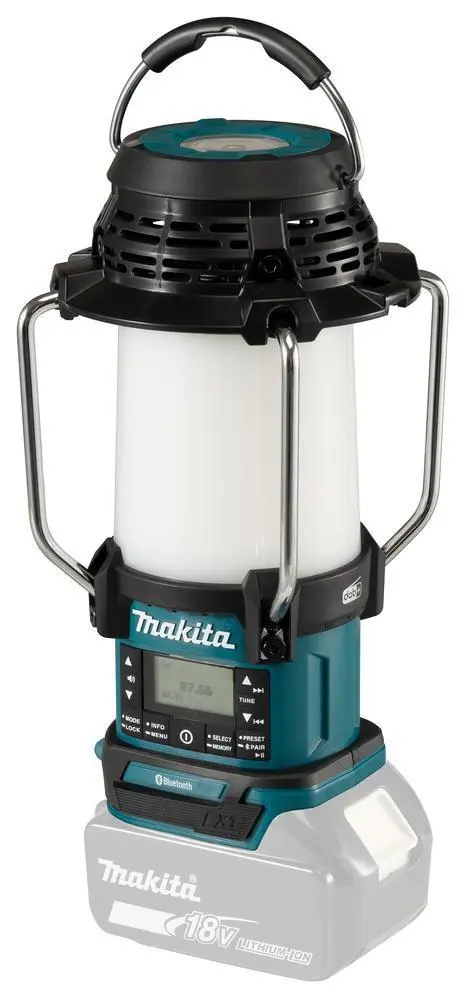 Makita - DMR056 radiolampe med DAB+ uten batteri - LXT 18V