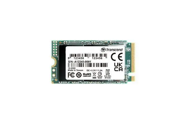 TRANSCEND - 512GB M.2 2242PCIe Gen3x4 NVMe 3D TLC