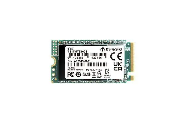 TRANSCEND - 1TB M.2 2242PCIe Gen3x4 NVMe 3D TLC