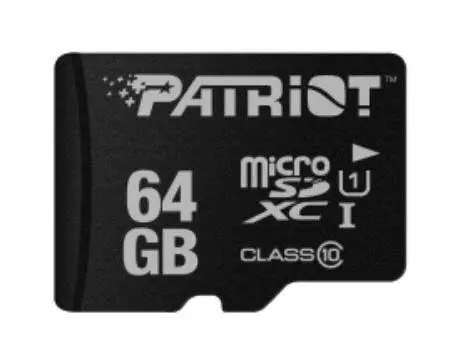 Patriot - LX Series - flashminnekort - 64 GB - microSDXC UHS-I