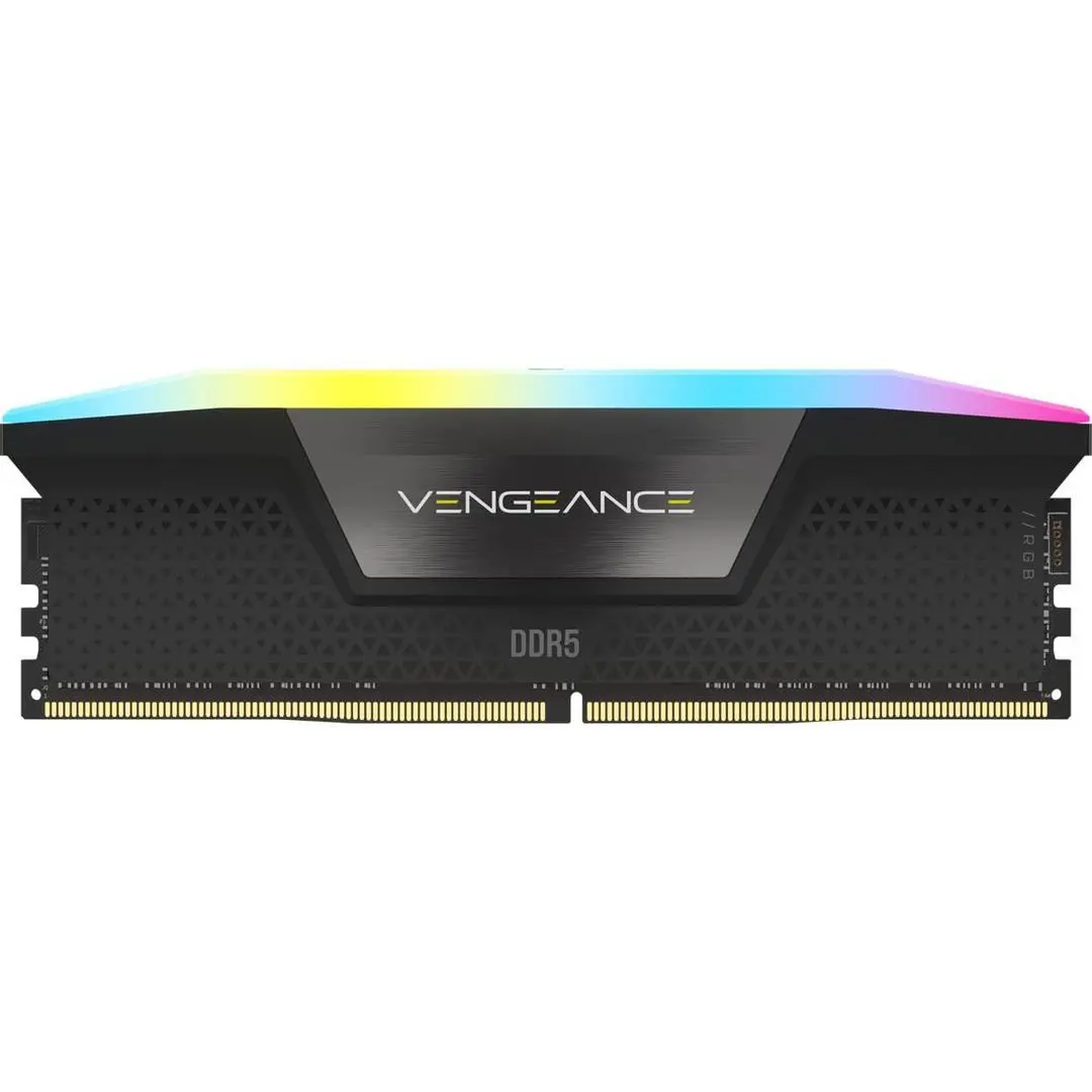 Corsair - Vengeance RGB 96GB (2x48GB) 5600MHz DDR5 CL40-40-40-77 Intel XMP