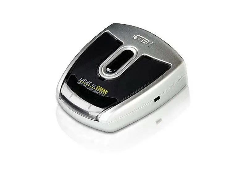 ATEN - USB 2.0 switch, 2 datorer till 1 enhet