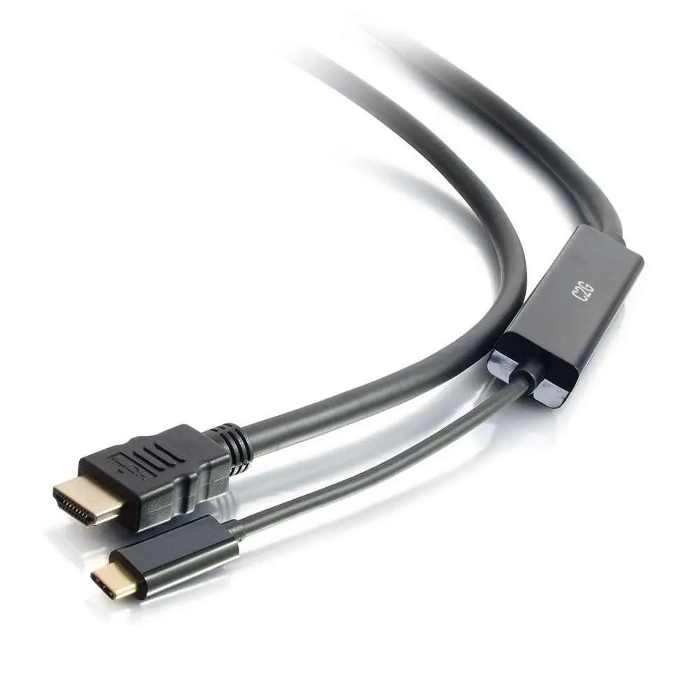 C2G - 6ft/1.8m USB-C to HDMI A/V Adapter Cable