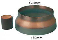 HANESTRÖM - Reducering Alu 160/125