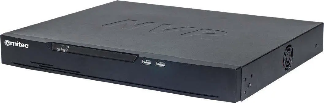 ERNITEC - 16 Port NVR, PoE, 1U