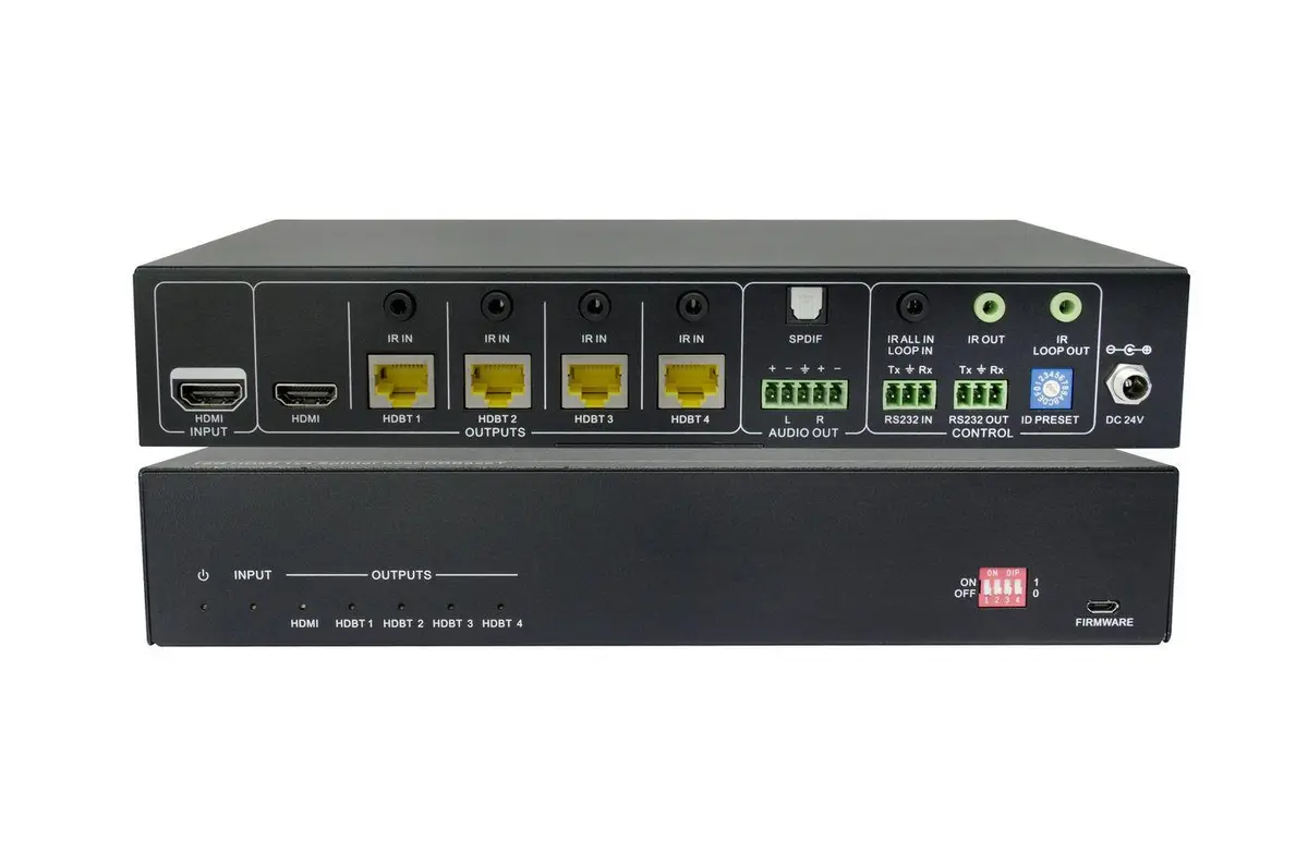 VIVOLINK - HDBT 2.0 splitter 1x4 with
