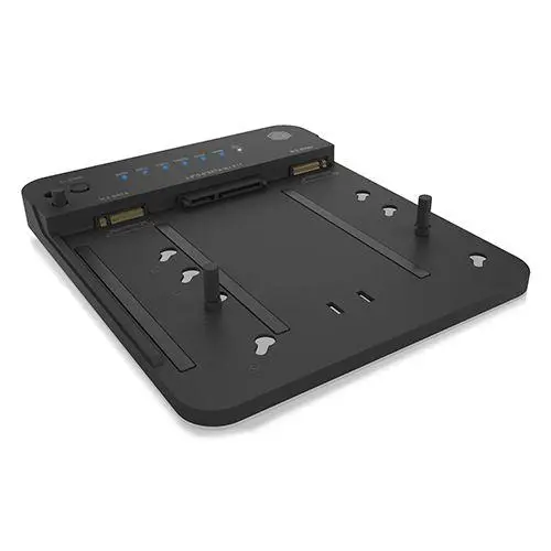 ICY BOX - Docking & CloneStation for M.2 NVMe SSD and 2.5"/3.5" SATA