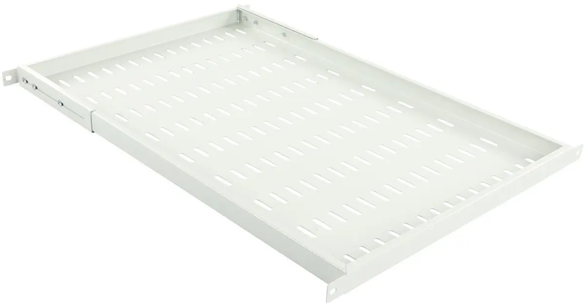 Lanview - by Logon - rack-hylle - adjustable side arm - 1U