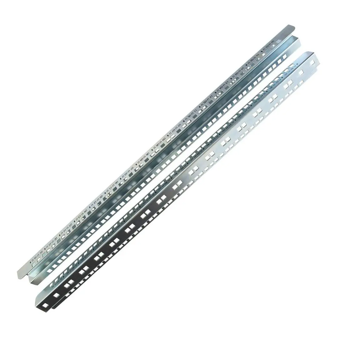 Lanview - by Logon - monteringsskinner for rack - galvanized - 18U