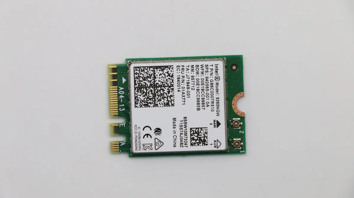 Lenovo - Intel Thunder Peak 2 9260 M.2