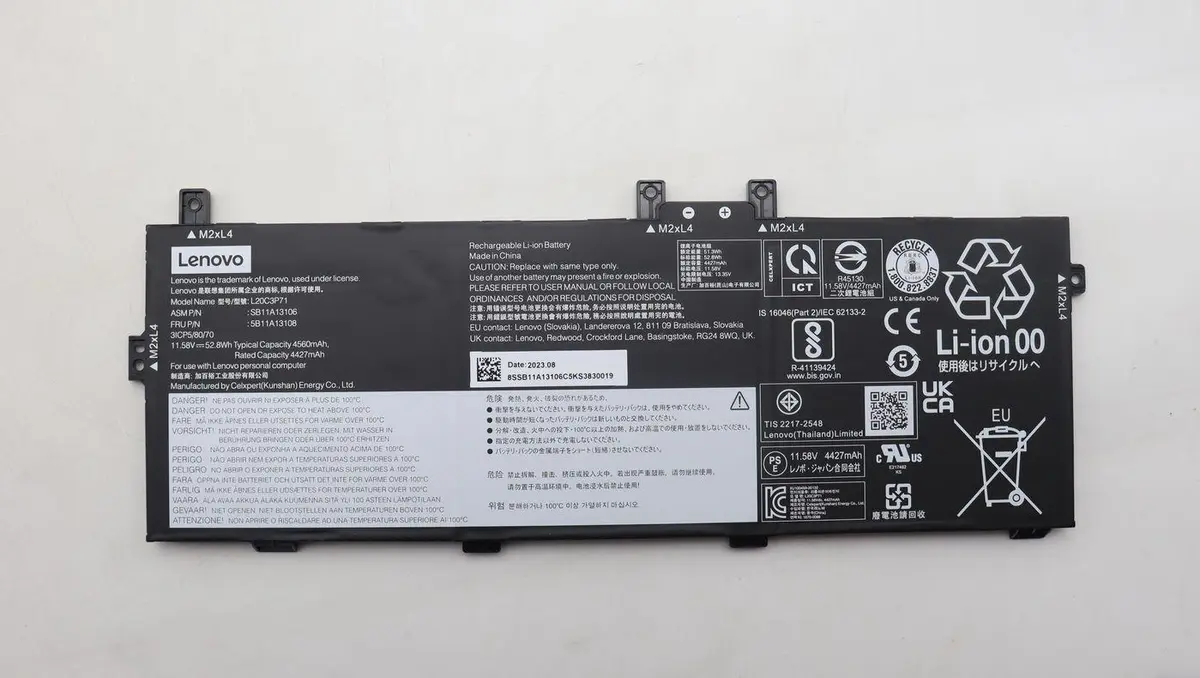 Lenovo - 52.8Wh Lithium-ion internal