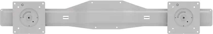ERGOTRON - CAREFIT™ combo dual monitor kit, snow