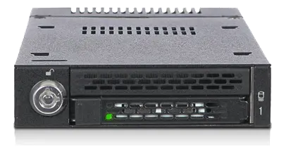 ICY DOCK - 1xM.2 NVMe to 1x3.5" bay mobile rack keylock miniSAS