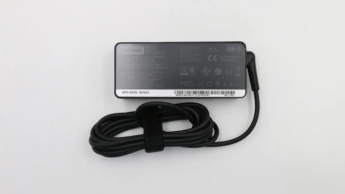 Lenovo - 65W dual-port laptop adapter