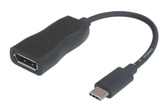 GARBOT - USB3.1 C-DP. M/F. Black. 15cm