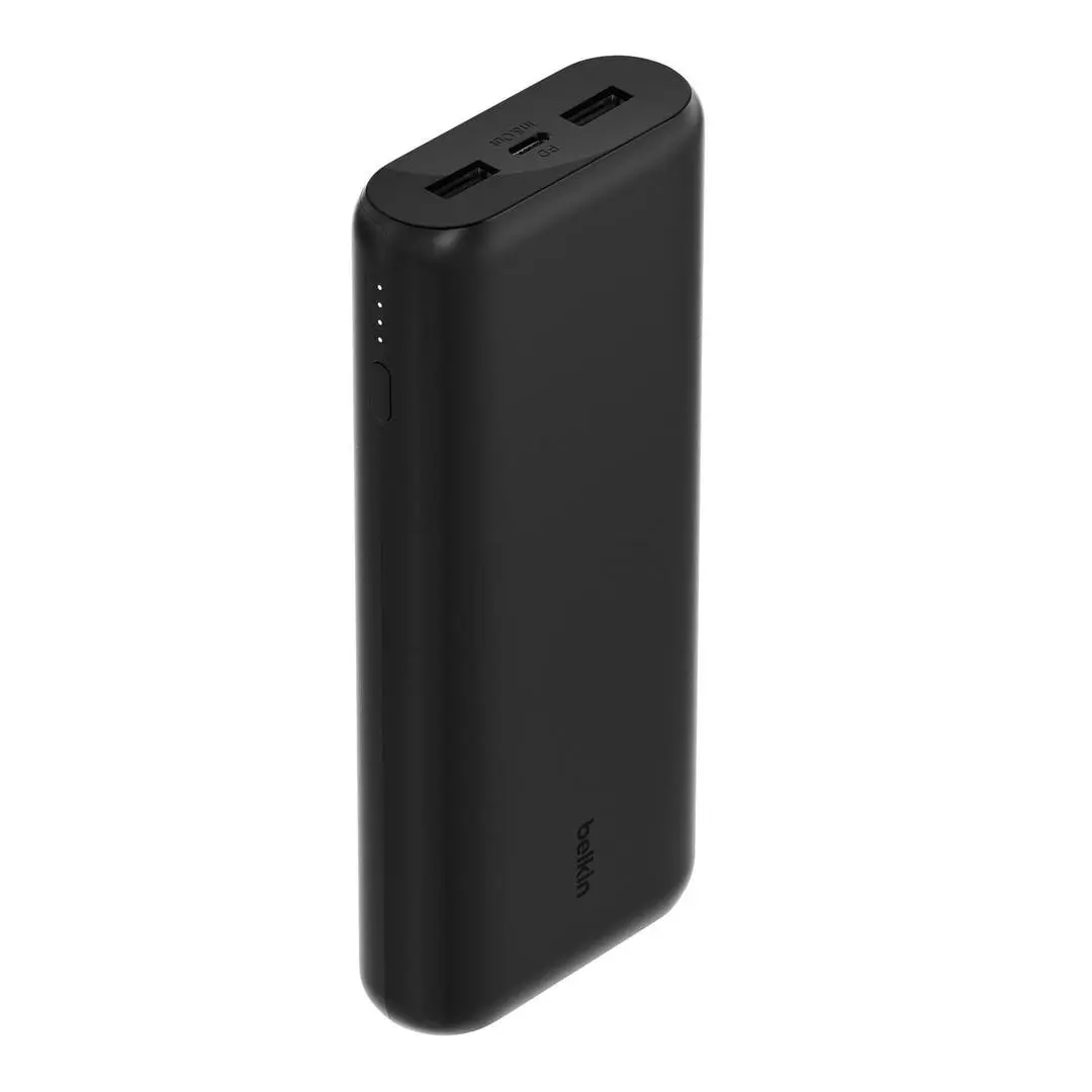 Belkin - strømbank - 2 x USB, 24 pin USB-C - 20 watt