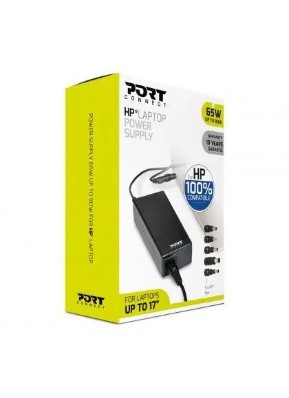PORT DESIGNS - HP Laptop Power Supply 65W EU /900093-HP