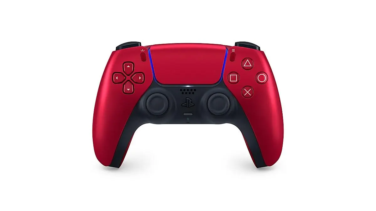 Sony - PS5 DualSense Wireless Controller - Volcanic Red - for PlayStation 5, Bluetooth