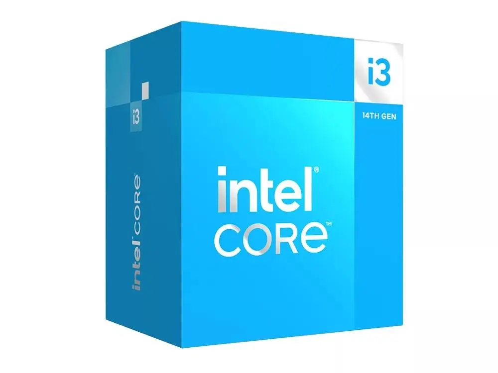Intel - Core i3-14100, 12MB SmartCache LGA1700, Intel UHD Graphics 730, 60W-110W, boks med kjøler