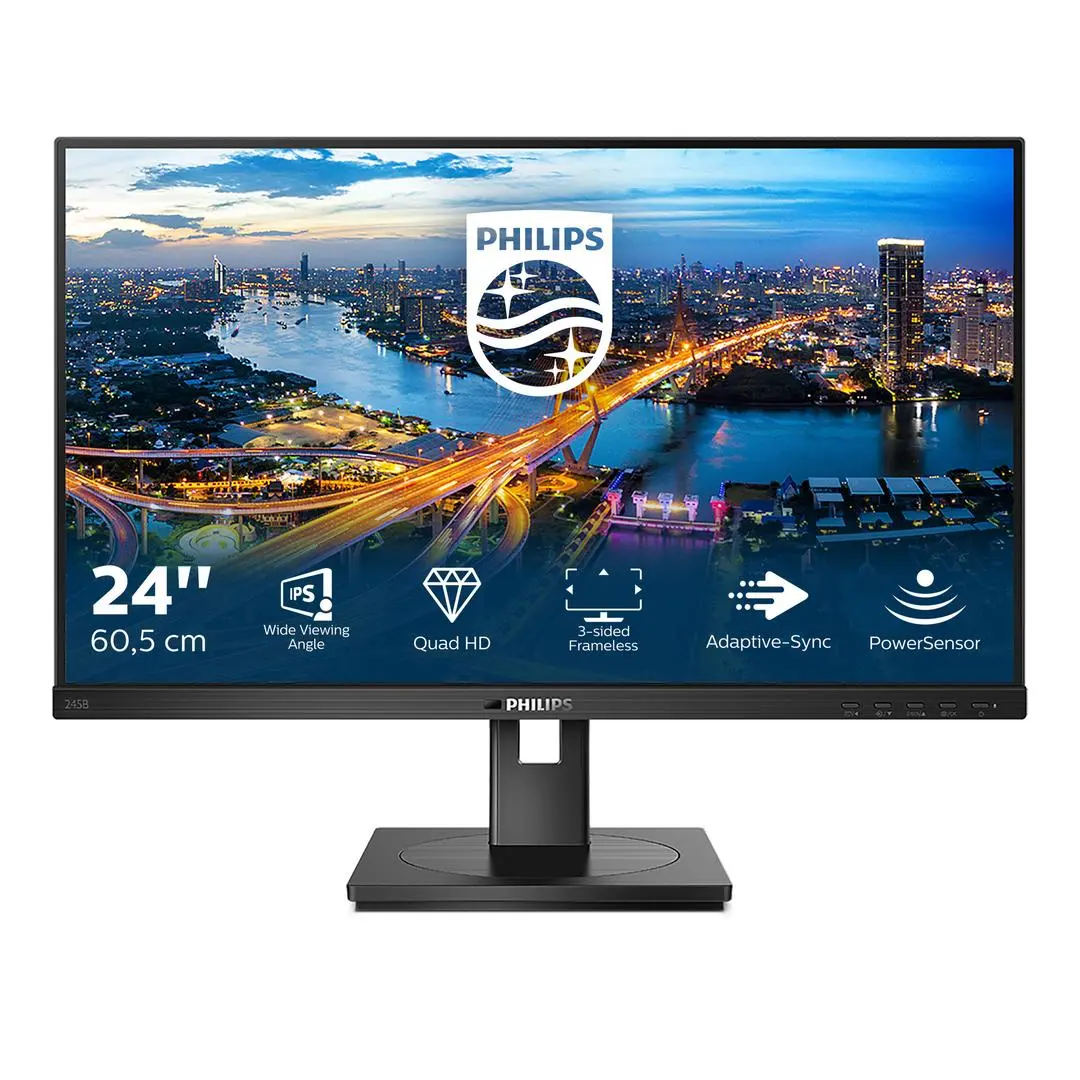 Philips - B Line 245B1 - LED-skjerm - 24"