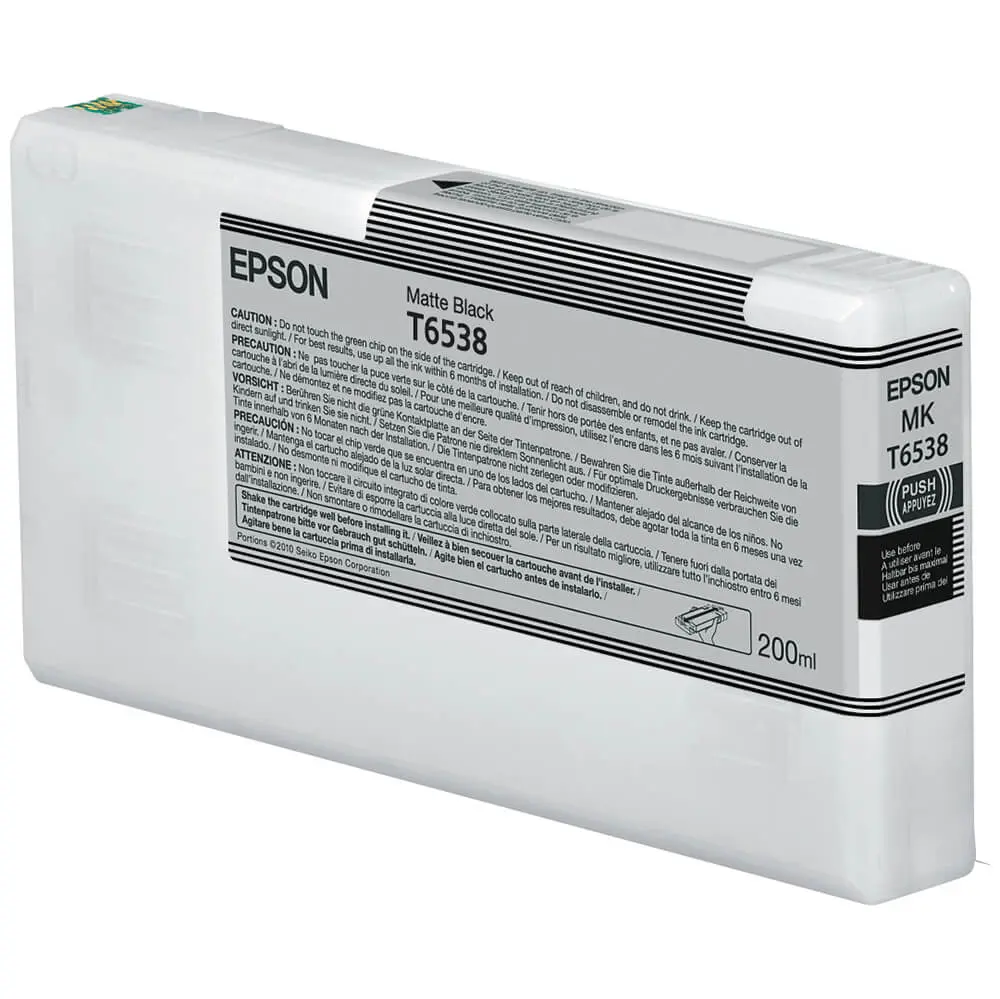 EPSON - T6538 ink cartridge matte black standard capacity 200ml