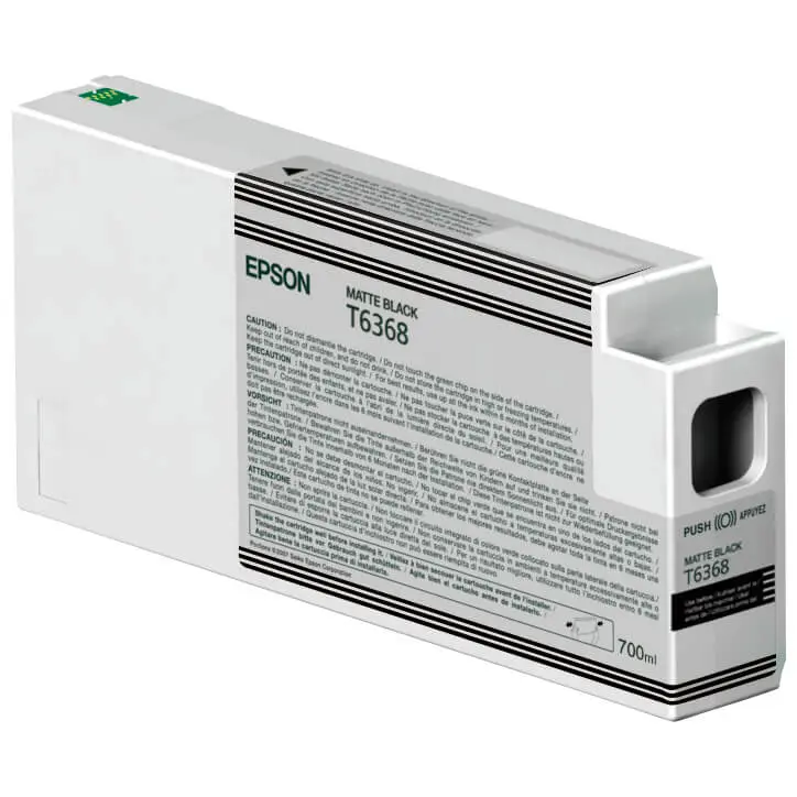 Epson - T6368 - matt svart - original - blekkpatron