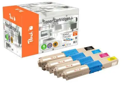PEACH - Toner OKI C332XL-series MultiPack bk,c,m,y remanufactured
