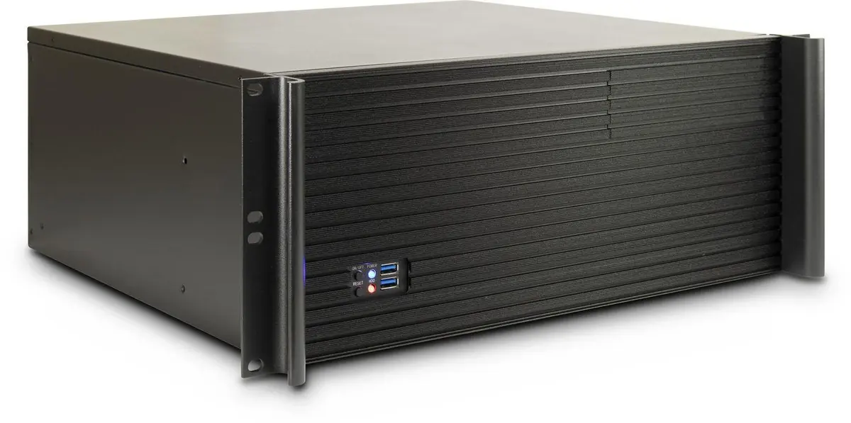 INTER-TECH - 4U-k-439l 4U 19" Rack Enclosure