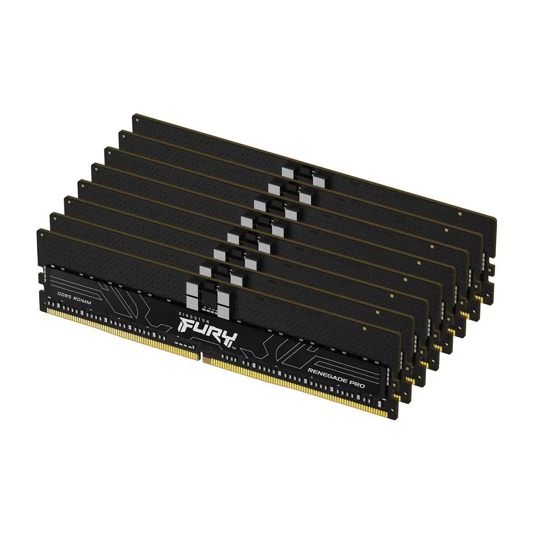 Kingston - FURY Renegade Pro - DDR5 - sett - 128 GB: 8 x 16 GB - DIMM 288-pin - 5600 MHz / PC5-44800