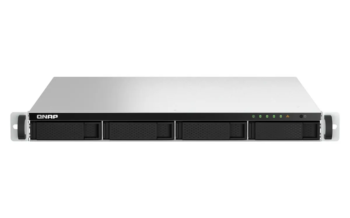 QNAP - TS-464U-8G 1U 4BAY 8 GB 2X2.5GBE (2.5G/1G/100M/10M) EXT
