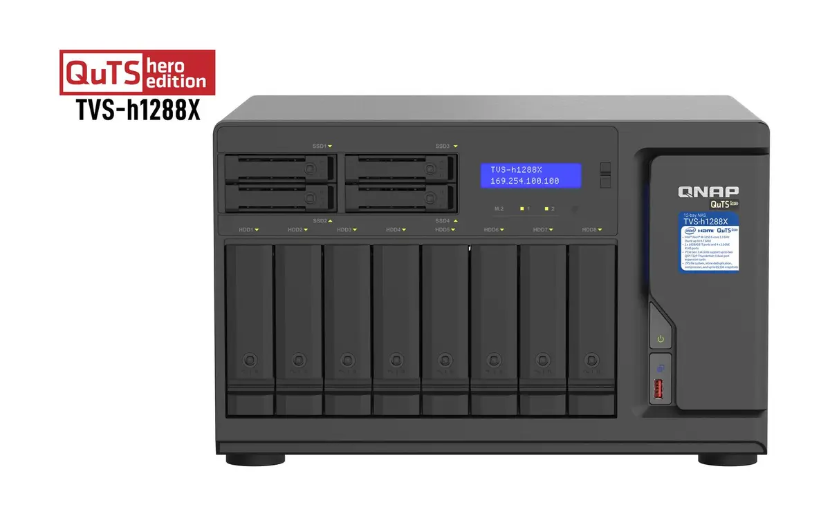 QNAP - TVS-H1288X - NAS-server