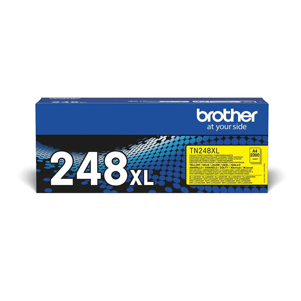 BROTHER - TN248XLY Yellow Toner Cartridge ISO Yield 2300 pages