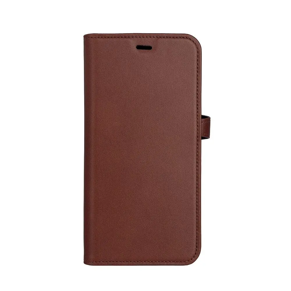 BUFFALO - 2in1 Leather 3 card MagSeries iPhone 15 Plus 6,7" Brown