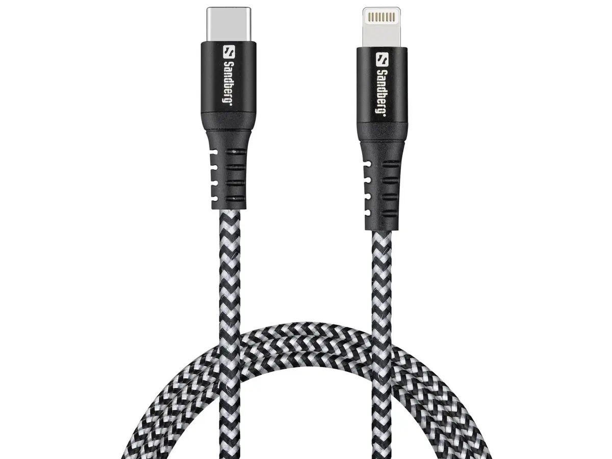 Sandberg - Survivor USB-C PD>Lightning 1M