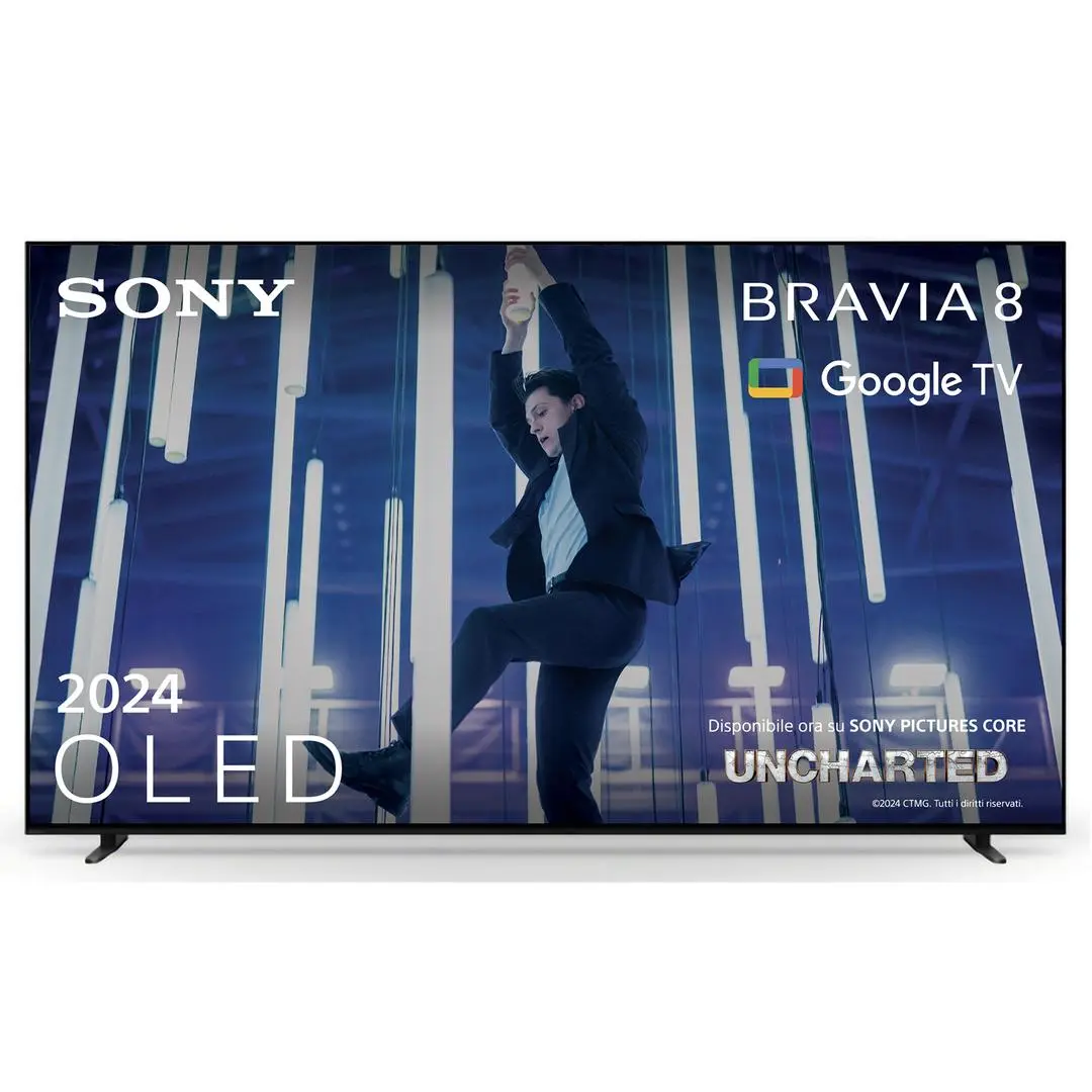 Sony - 77inch Bravia 8 XR80P OLED 4K Ultra HD High Dynamic Range HDR Smart TV Google TV