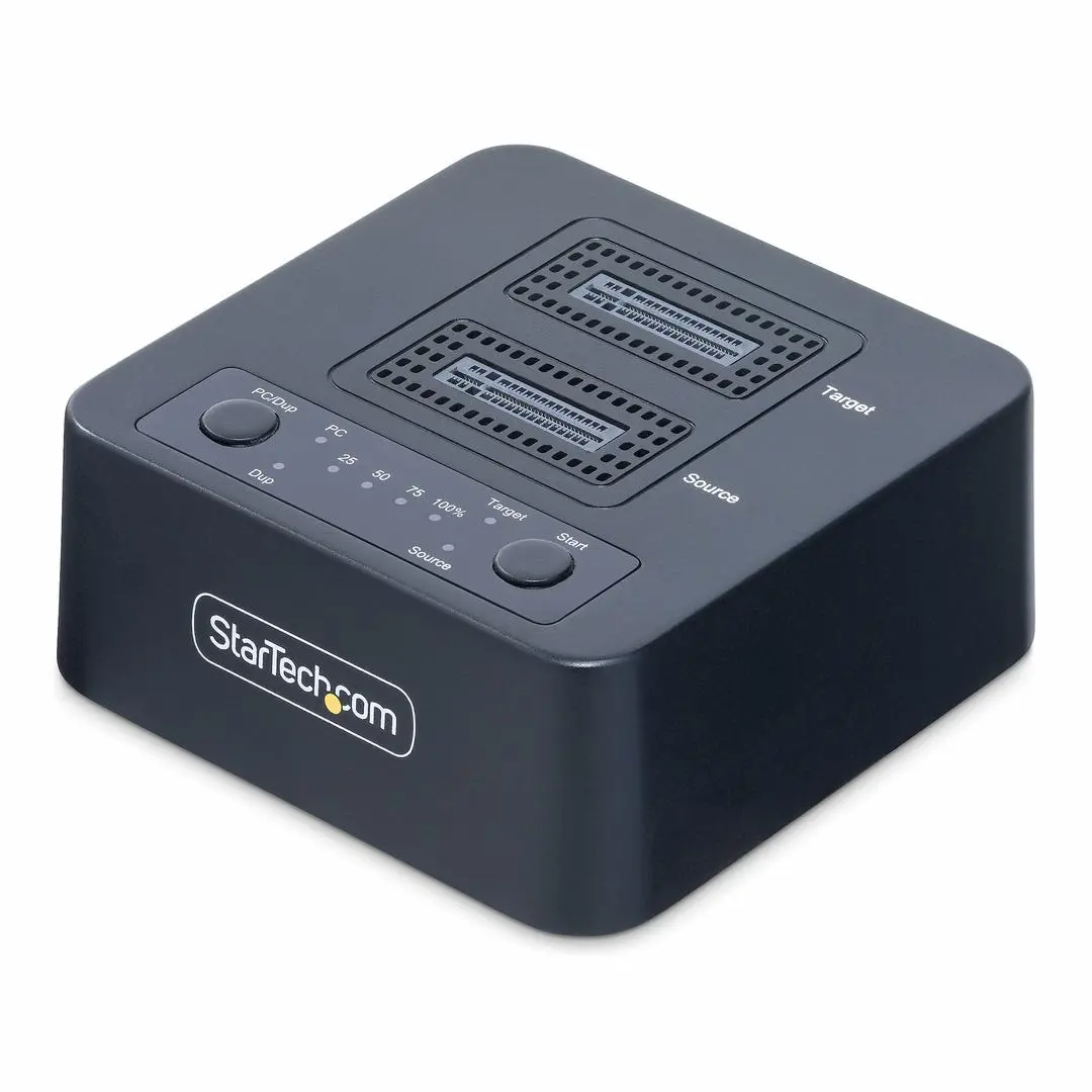 STARTECH - 1:1 M.2 NVME DUPLICATOR - M.2 SSD CLONER AND DRIVE DOCK ACCS