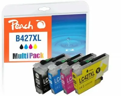 PEACH - Brother Patrone LC-427XL MultiPack kompatibel