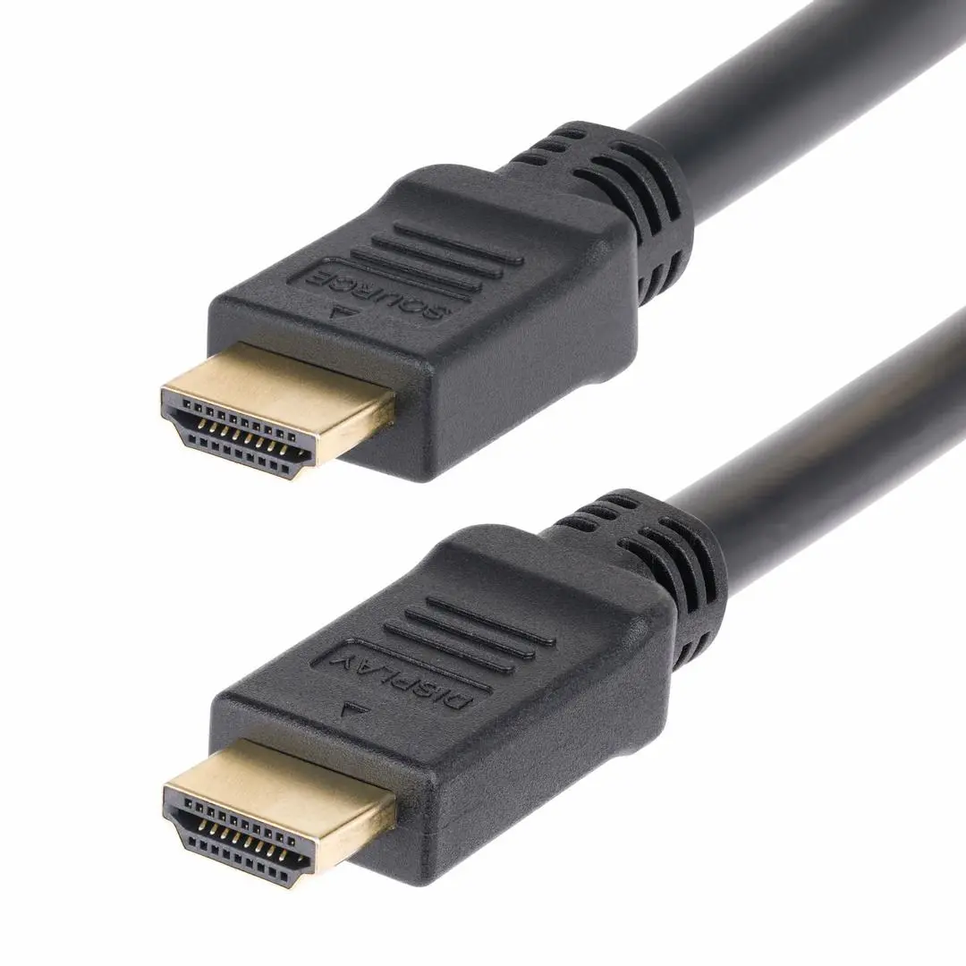 StarTech - 15m 49.2ft Active HDMI 2.0 Cable CMP Plenum Rated High Speed HDMI Cable 4K 60Hz HDR10/HDCP 2.2/ARC