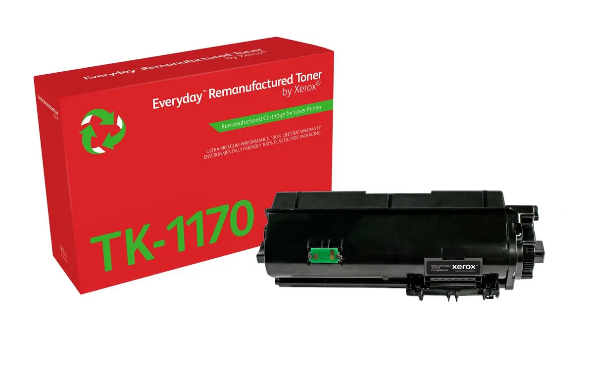 XEROX - EVERYDAY REMANUFACTURED TONER BLACK REPLACES KYOCERA TK-1170 SUPL