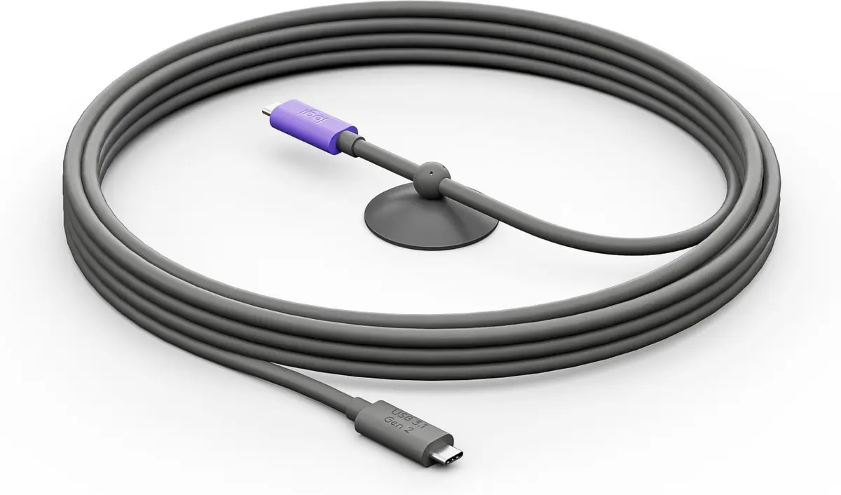 LOGITECH - MEETUP 2 - GRAPHITE - ACCESSORY WIRED N/A-WW-9006-5M USB CABLE CABL