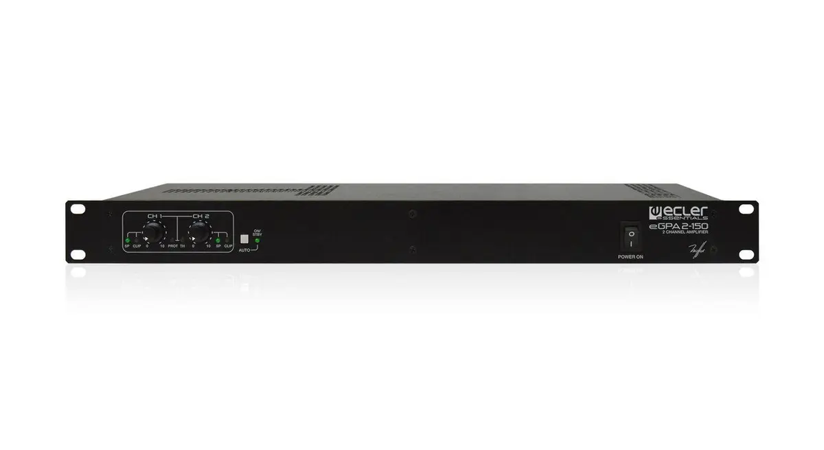 ECLER - 2x150 W ESSTL amplifier
