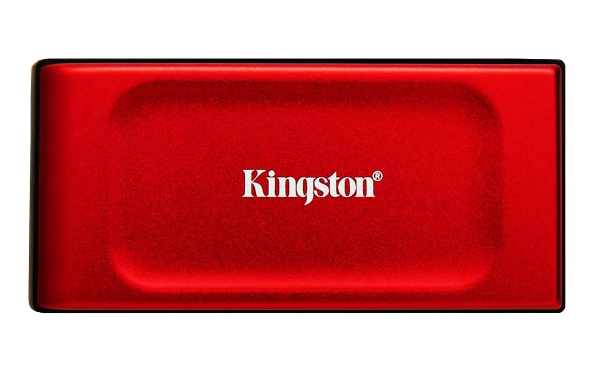 KINGSTON - XS1000R 2TB SSD Pocket-Sized USB 3.2 Gen 2 External Solid State Drive Red