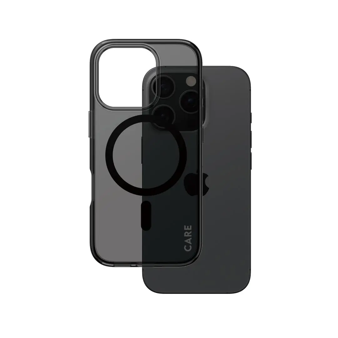 PanzerGlass - CARE CASE FLAGSHIP SMK W BLC MSAFE IPHONE 16 PRO ACCS