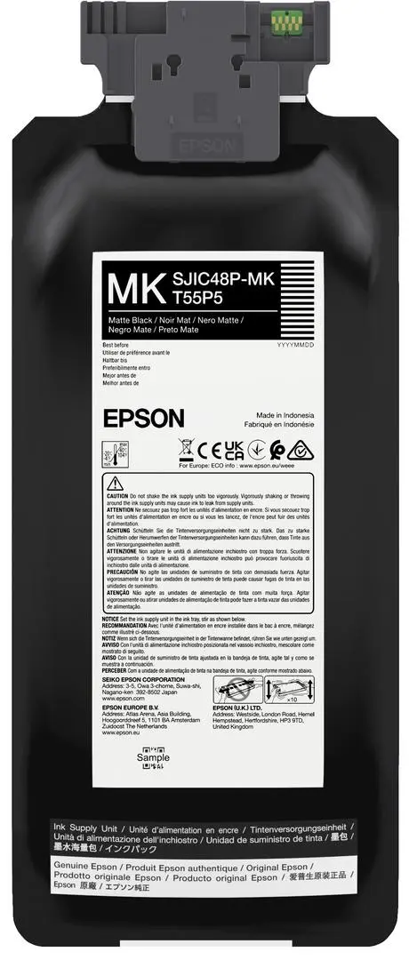 EPSON - SJIC48P-MK INK CARTRIDGE FOR CW C8000E MATT BLACK SUPL